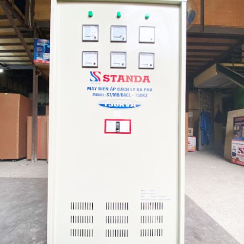 Biến áp cách ly 150KVA Standa điện áp 180V/220V/200V