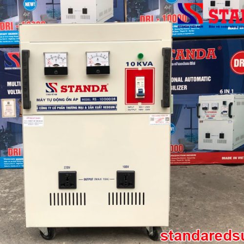 Ổn áp Standa 10KVA DR dải 90V -250V