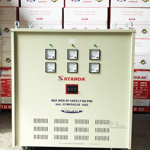 Biến áp cách ly 60KVA Standa 380V/220V/200V