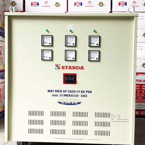 Biến áp cách ly 50KVA Standa 3 pha dây đồng 100%