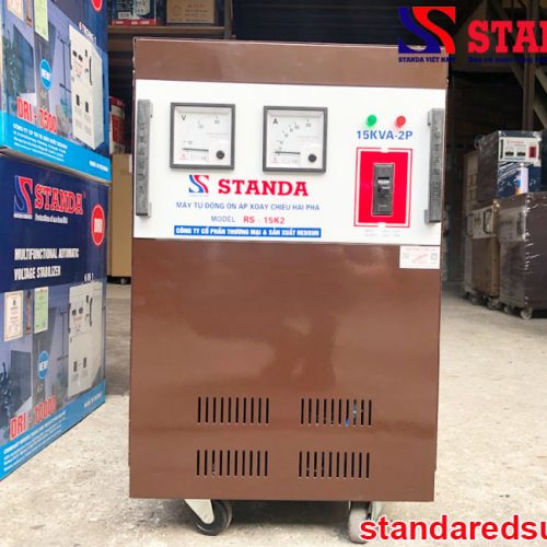 Ổn áp Standa 2 pha lửa 20kva dải 180V – 430V hàng chính hãng dây đồng 100%