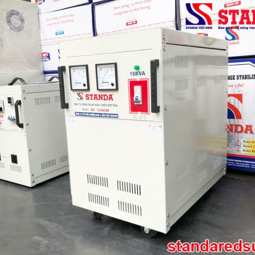 Ổn áp Standa 15KVA dải 90V -250V hàng chính hãng dây đồng 100%