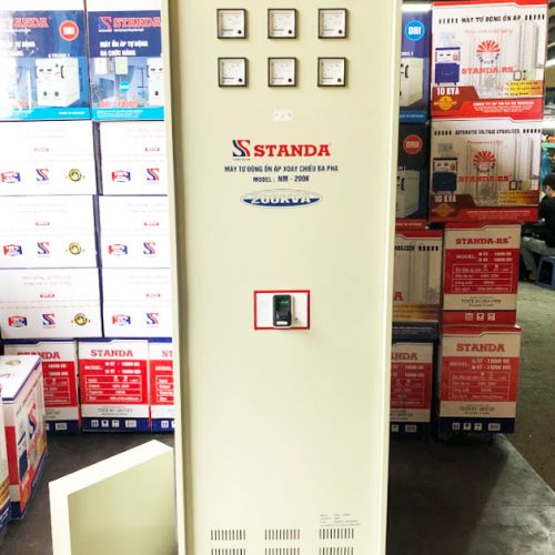 Ổn áp Standa 200KVA 3 pha dây đồng siêu bền bỉ chạy êm tiết kiệm điện