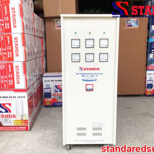 Ổn áp Standa 45KVA 3 pha dải 260V -430V chính hãng dây đồng 100%