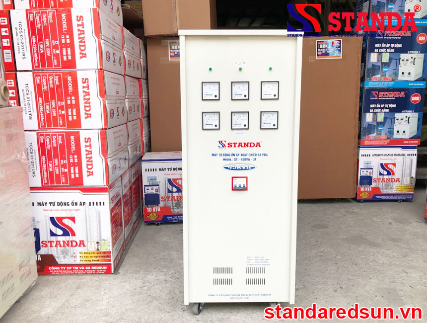 on ap Standa 45kva dai 260V -430V the he moi day dong