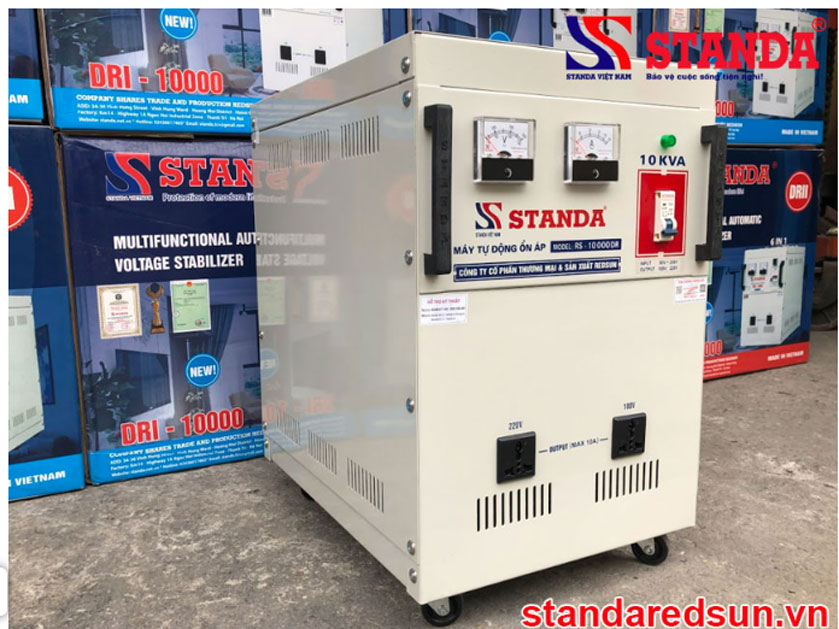 Phân biệt máy ổn áp STANDA 5KVA và ổn áp STANDARD 