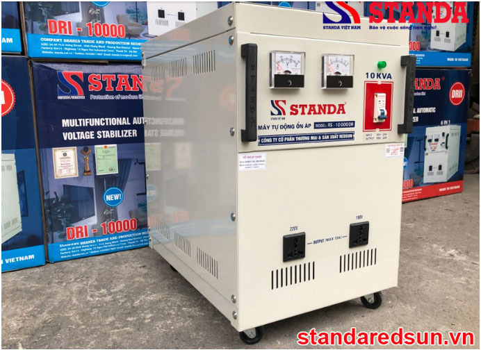 MÁY ỔN ÁP STANDA 10KVA VÀ STANDARD CÓ GÌ KHÁC BIỆT? 