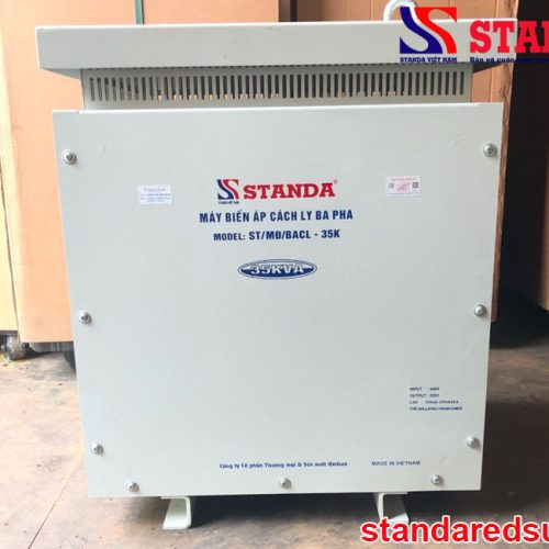 Biến áp cách ly Standa 35KVA dải điện áp 440V – 220V dây đồng