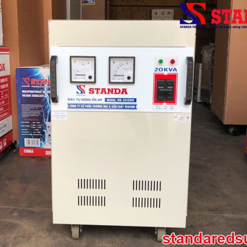 Ổn áp Standa 20KVA dải 150V – 250V dây đồng 100%